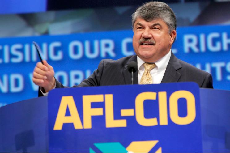 AFL-CIO president Richard Trumka