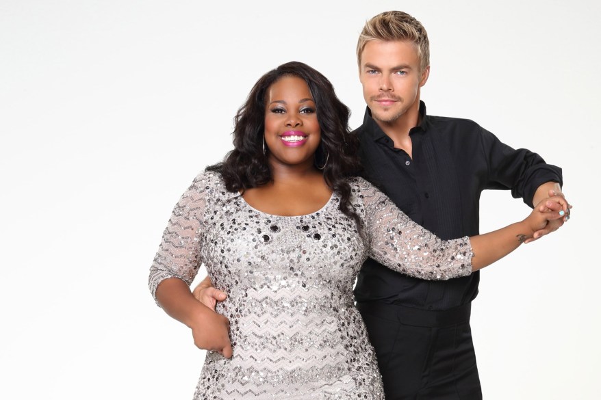 Amber Riley will be dancing with Derek Hough.