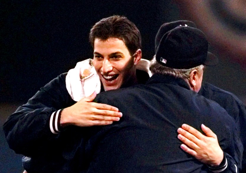 Andy Pettitte after Game 3 of the 2006 World Series