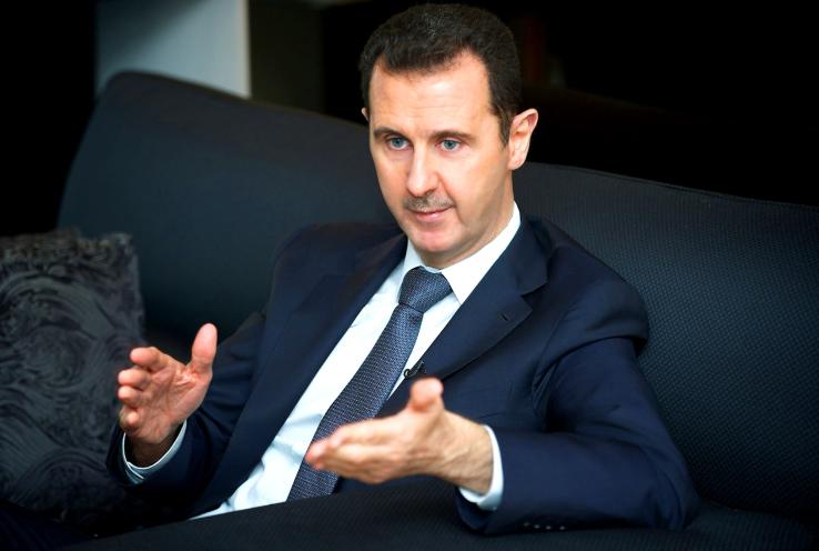 Syria's president Bashar al-Assad