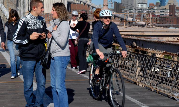 Brooklyn Bridge foot/bike path