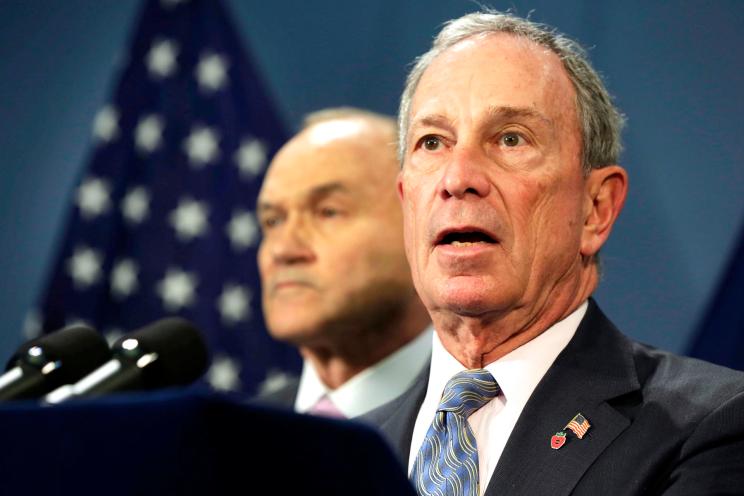 Mayor Michael Bloomberg speaks