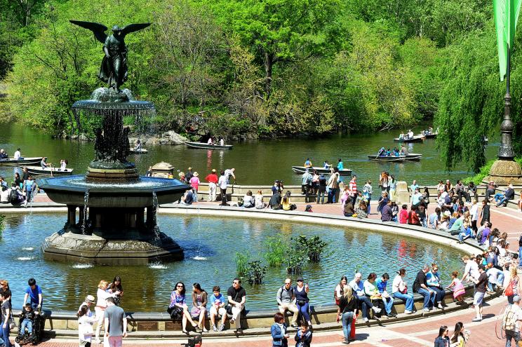 Central Park fountain