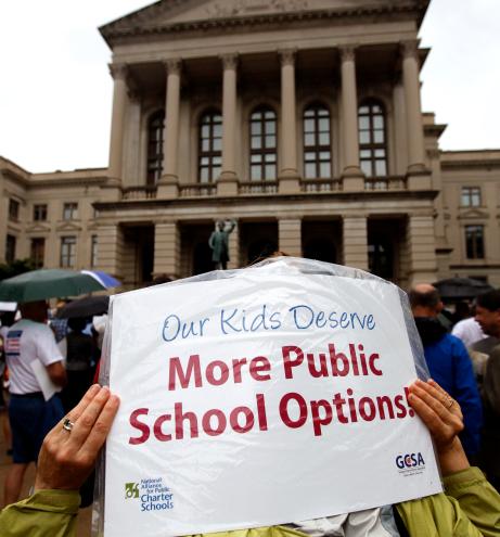 Rally for more options in public education