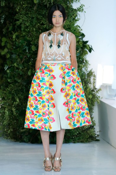 Delpozo – Runway – Mercedes-Benz Fashion Week Spring 2014