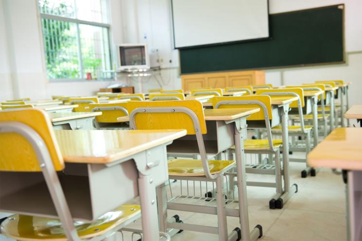 Empty classroom