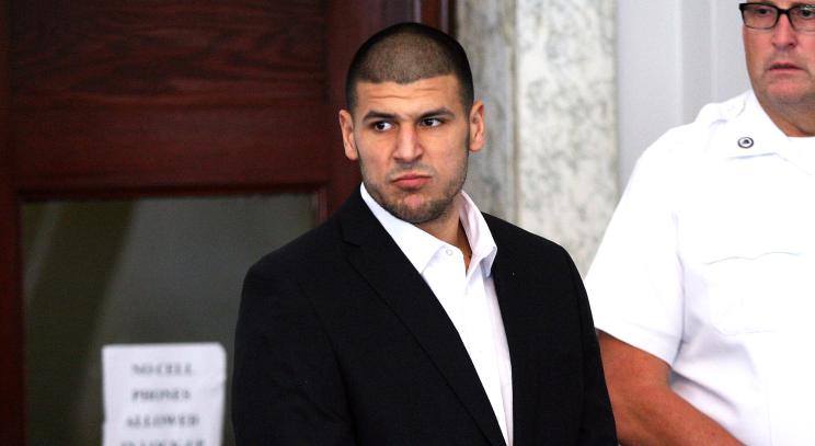 Aaron Hernadez in court