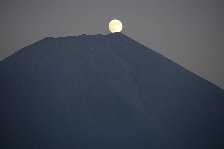 Near peak of Mount Fuji, Fujinomiya, Japan,