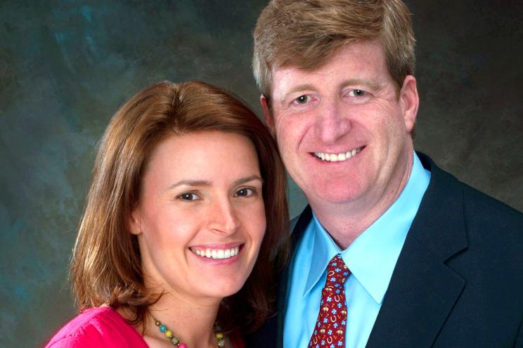 Patrick Kennedy with wife Amy