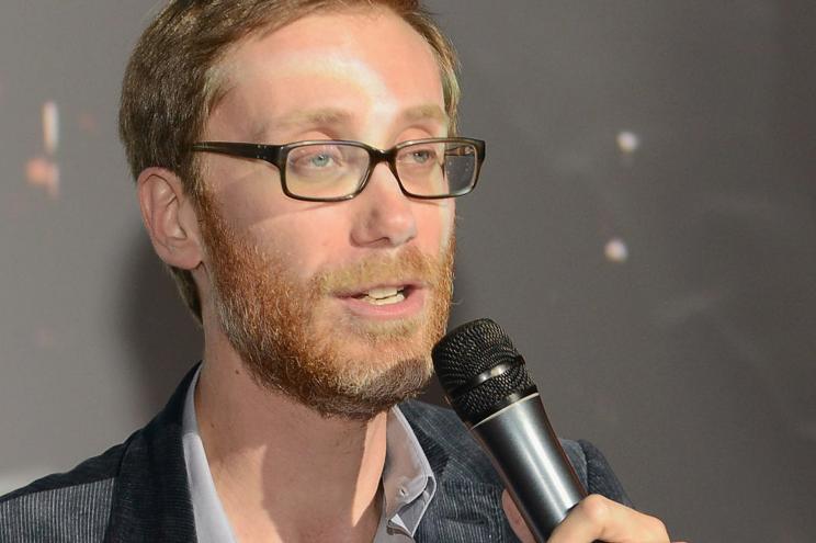 Stephen Merchant at the friends and family screening of "Hello Ladies."