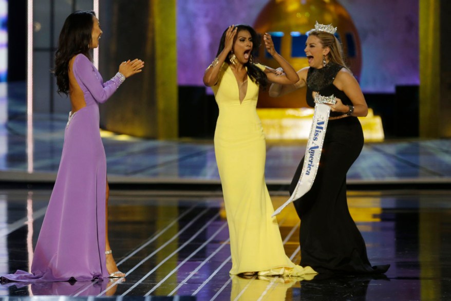 Mallory Hagan, Nina Davuluri, Crystal Lee