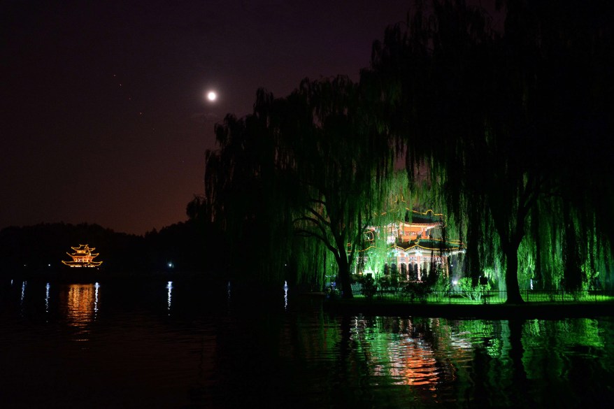 Historic temple in Taoranting Park, Beijing