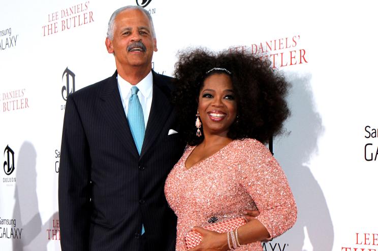 Stedman Graham and Oprah Winfrey