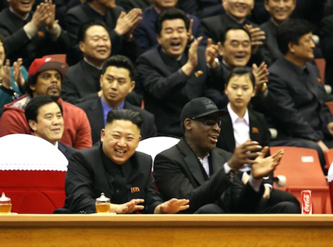 Denis Rodman North Korea Kim Jon Un basketball