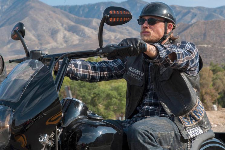 Charlie Hunnam as Jax in "Sons of Anarchy."