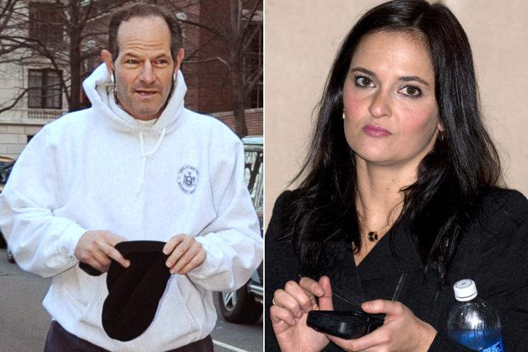 This exclusive photo shows Eliot Spitzer for the first time since The Post revealed he was shacking up for with De Blasio aide Lis Smith, right.