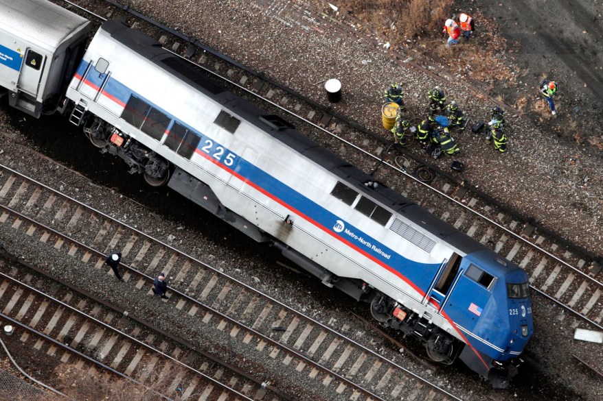 NYC Train Derailment