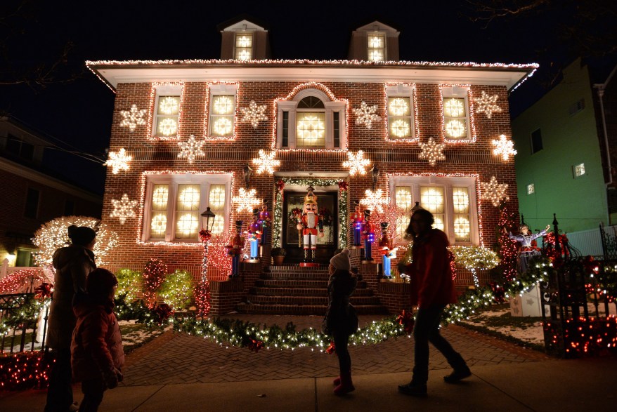 The No.1 spot for Christmas lights is in Brooklyn