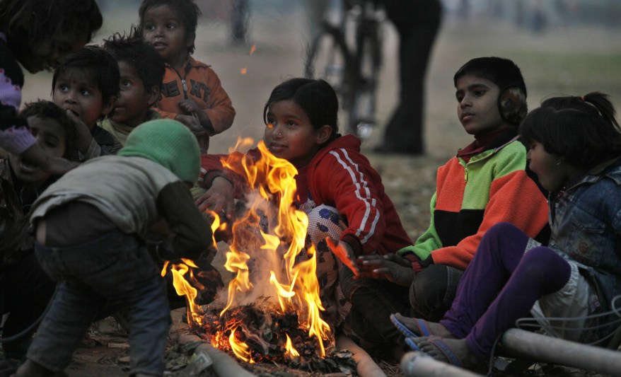 Cold Wave In Delhi