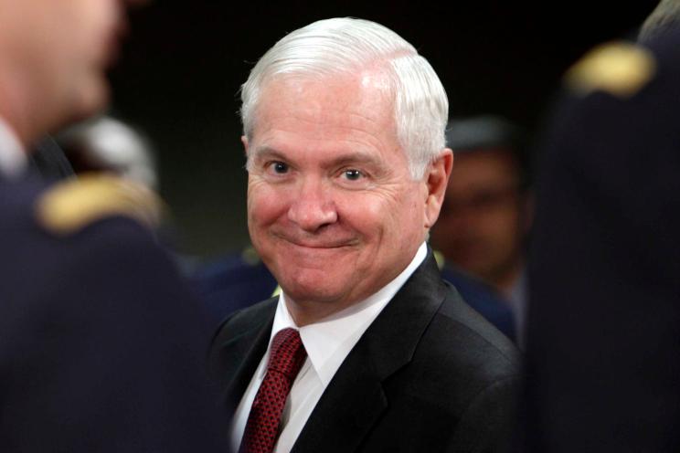 Then-Defense Secretary Robert Gates in 2001.