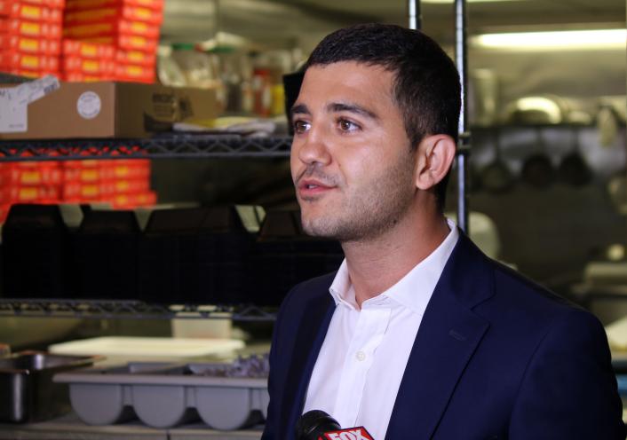 Edgar Martirosyan became the most famous pizza delivery guy on the after appearing at the Academy Awards where he fed the event’s hungry stars.