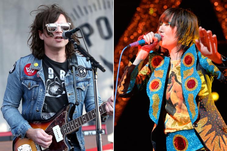 Ryan Adams (left) and Karen O