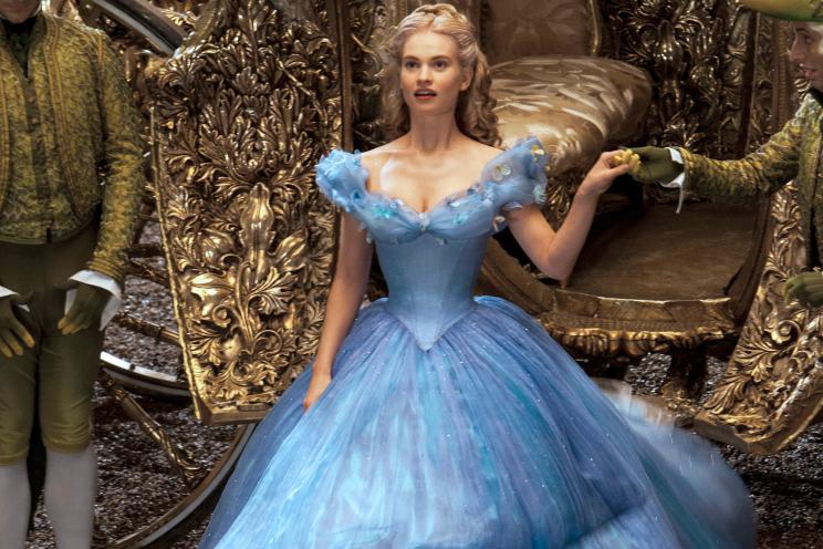 Beauty -- that's earned: The title character in the new Cinderella flick endures her share of suffering but still manages to embrace her blessings.