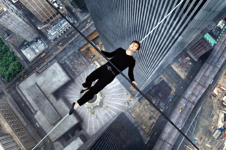 Joseph Gordon-Levitt) stars as Philippe Petite in "The Walk."