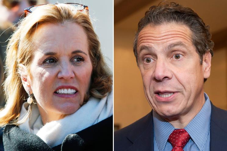 Kerry Kennedy and Andrew Cuomo