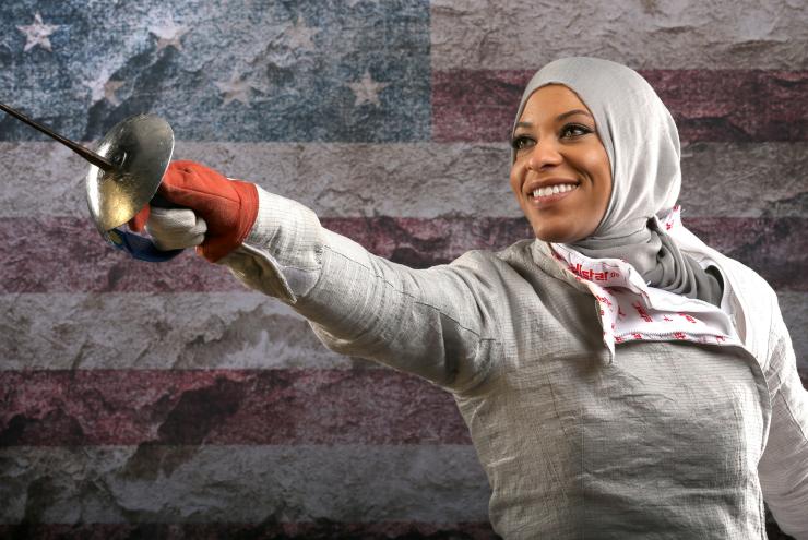 Olympic fencer Ibtihaj Muhammad helped start a witch hunt against a New Jersey teacher with a social media post.