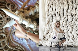 Meet the artist who’s taking knitting to the extreme