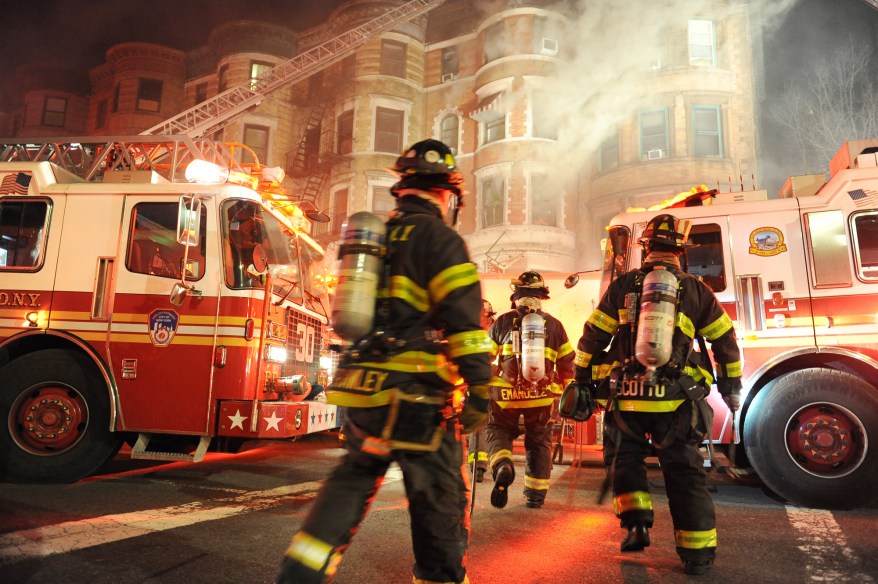 Fire and tragedy on Harlem movie set