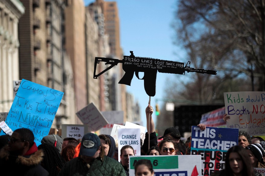 Thousands Join March For Our Lives Events Across US For School Safety From Guns