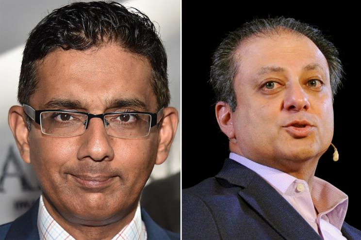 Dinesh D’Souza and Preet Bharara