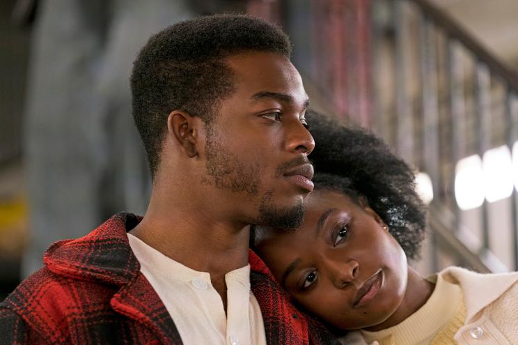 Stephan James and KiKi Layne in a scene from "If Beale Street Could Talk"