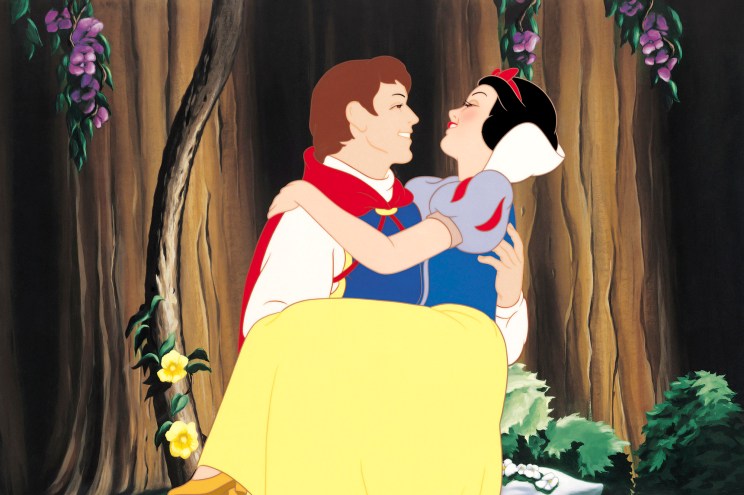 SNOW WHITE AND THE SEVEN DWARFS, Prince Charming, Snow White, 1937