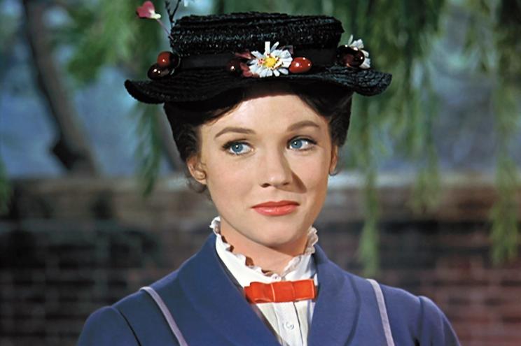 Julie Andrews in the original "Mary Poppins."