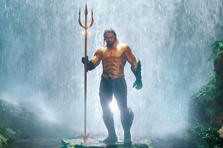 Jason Momoa brings swagger to Aquaman.