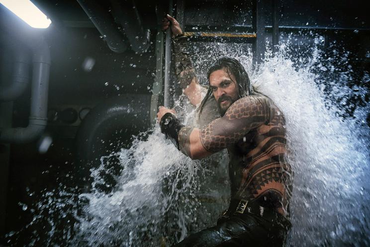 Jason Momoa in "Aquaman"