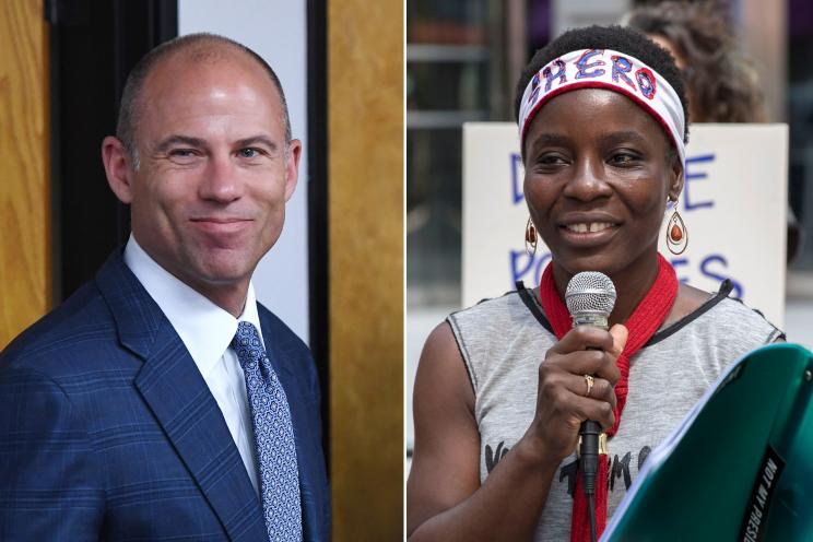 Michael Avenatti and Therese "Patricia" Okoumou