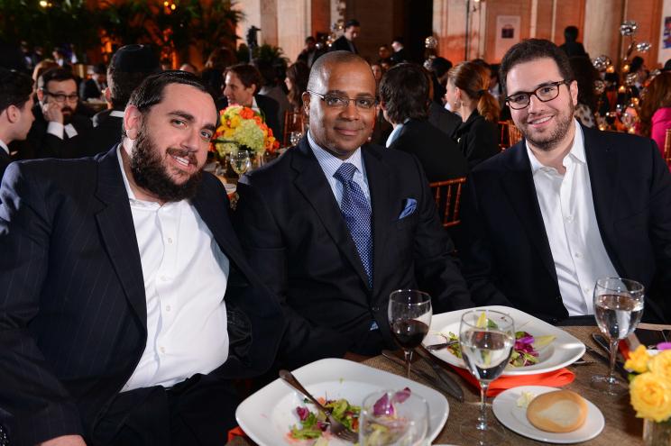 Jeremy Reichberg (left to right), Philip Banks, and Jona Rechnitz