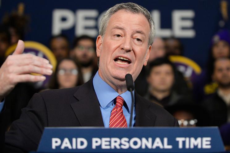 Bill de Blasio.