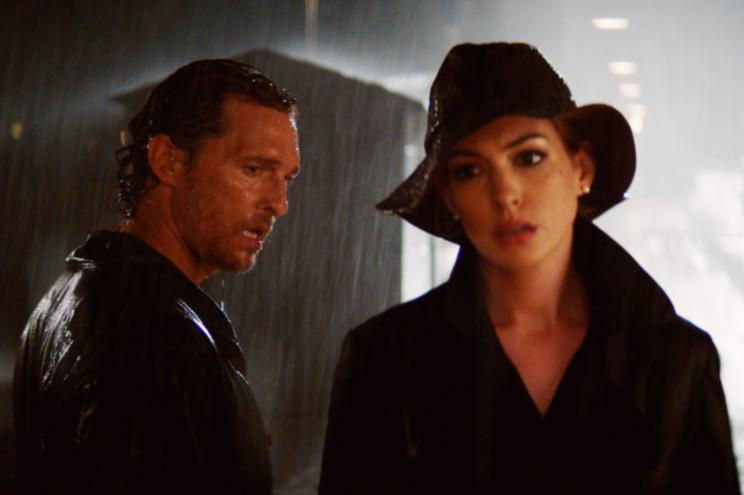 SERENITY, from left: Matthew McConaughey, Anne Hathaway 2019. © Aviron Pictures/ Courtesy Everett Collection