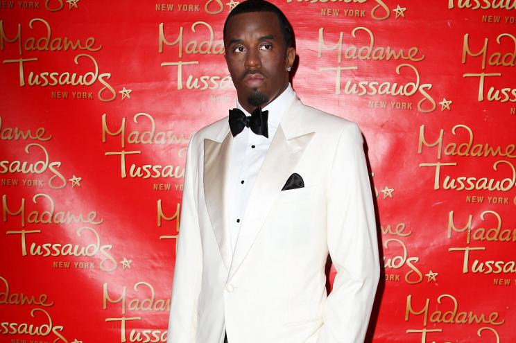 Sean "Diddy" Comb's wax figure before the damage happened