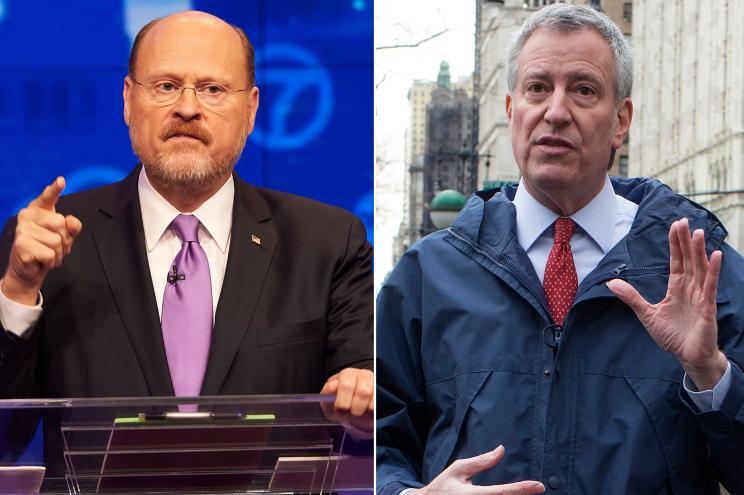 Joe Lhota and Bill de Blasio