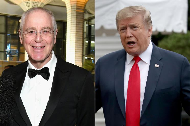 Ron Chernow and Donald Trump