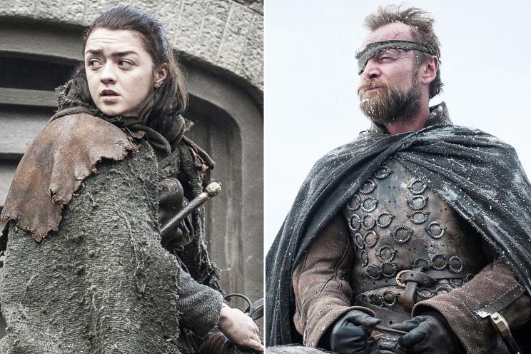 Maisie Williams and Richard Dormer both nabbed memorabilia from "Game of Thrones."