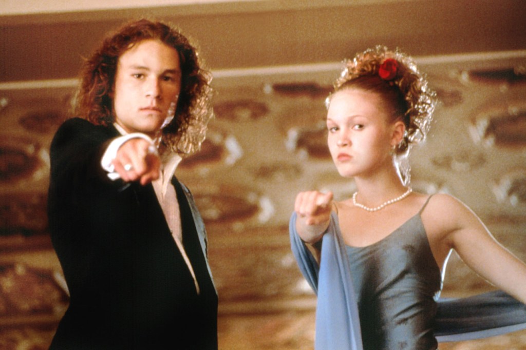 10 THINGS I HATE ABOUT YOU, (aka TEN THINGS I HATE ABOUT YOU), Heath Ledger, Julia Stiles, 1999