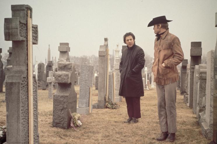 Dustin Hoffman and Jon Voight in 'Midnight Cowboy'