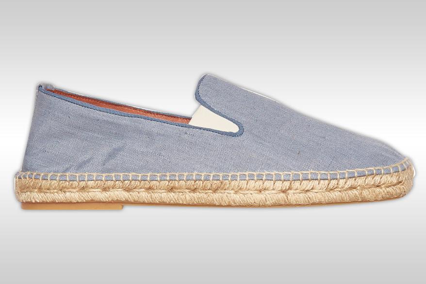 Orlebar Brown 007 “Thunderball” espadrilles, $225.